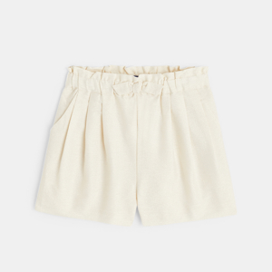 Short chic irise écru Fille 1