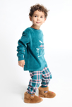 Pyjama de Noël vert Garçon 3