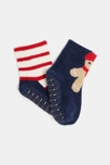 Chaussettes bouclette antidérapantes bébé fille (lot de 2) 2