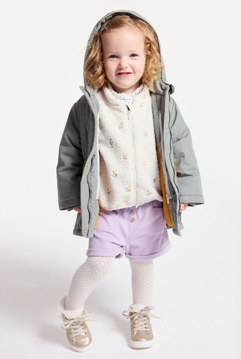 Cord-Shorts mit hoher Taille 2