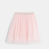 Jupe en tulle plissé rose Fille