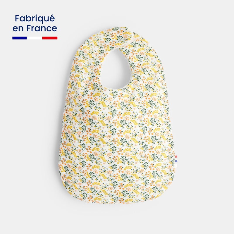 OBAIBI - Bavoir éponge et popeline bébé mixte - Mixte