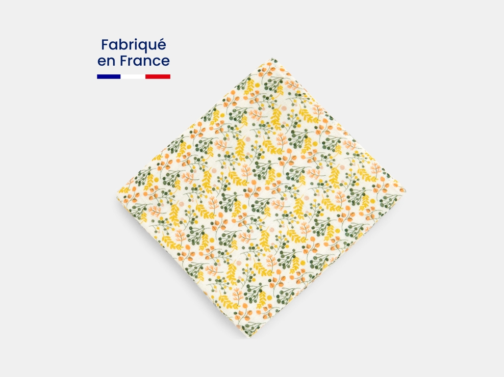 Lange gaze de coton imprimée bébé mixte 1