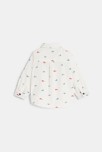 Chemise velours côtelé baleine blanc bébé garçon 3