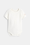 Body coton extensible 0-24 mois blanc bébé mixte