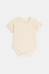 Body coton extensible 0-24 mois beige bébé mixte