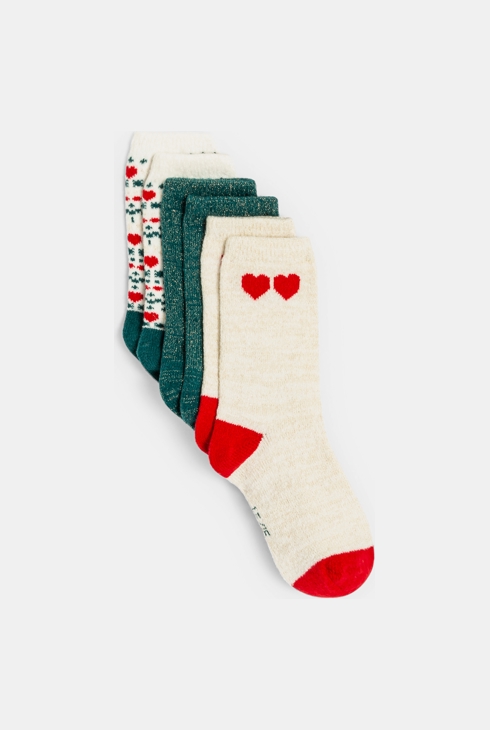 Chaussettes fantaisie Fille (lot de 3) 1