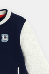 Blouson style teddy patch baleine bleu bébé garçon 2