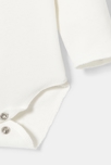 Body coton petit col blanc bébé mixte Absorba 3