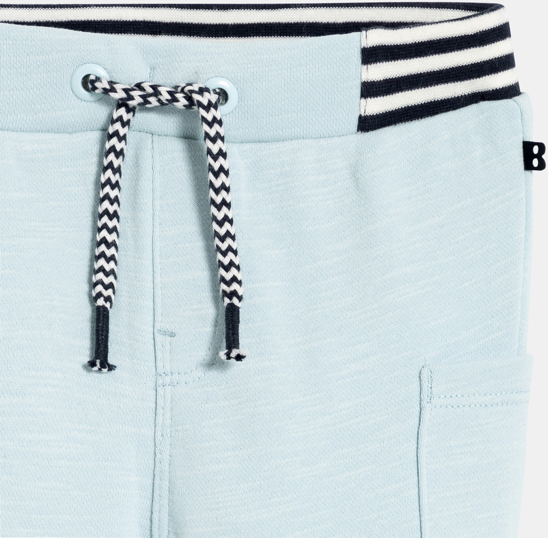 Blaue Jogginghose aus Molton Baby Jungen 2