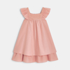 Robe chic évasée rose Fille