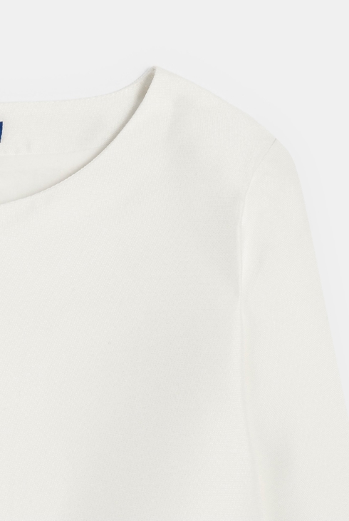 Bolerojacke in Ecru für Mädchen