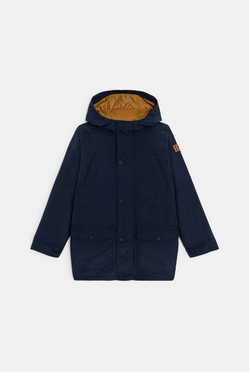 Parka 2 en 1 + doudoune sans manches marine Garçon 2