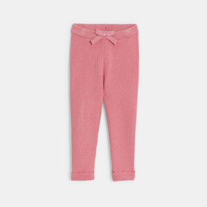 Legging maille tricot bébé fille