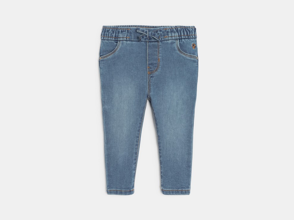 Tregginghosen blau Baby Mädchen 1