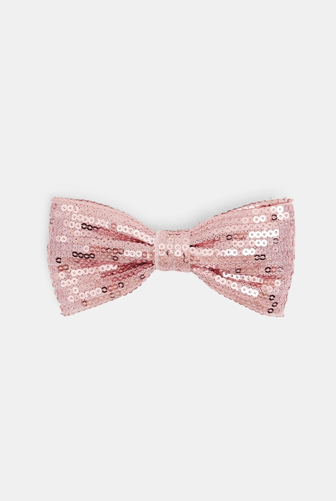 Fermaglio per capelli a fiocco rosa iridescente per Bambina 1