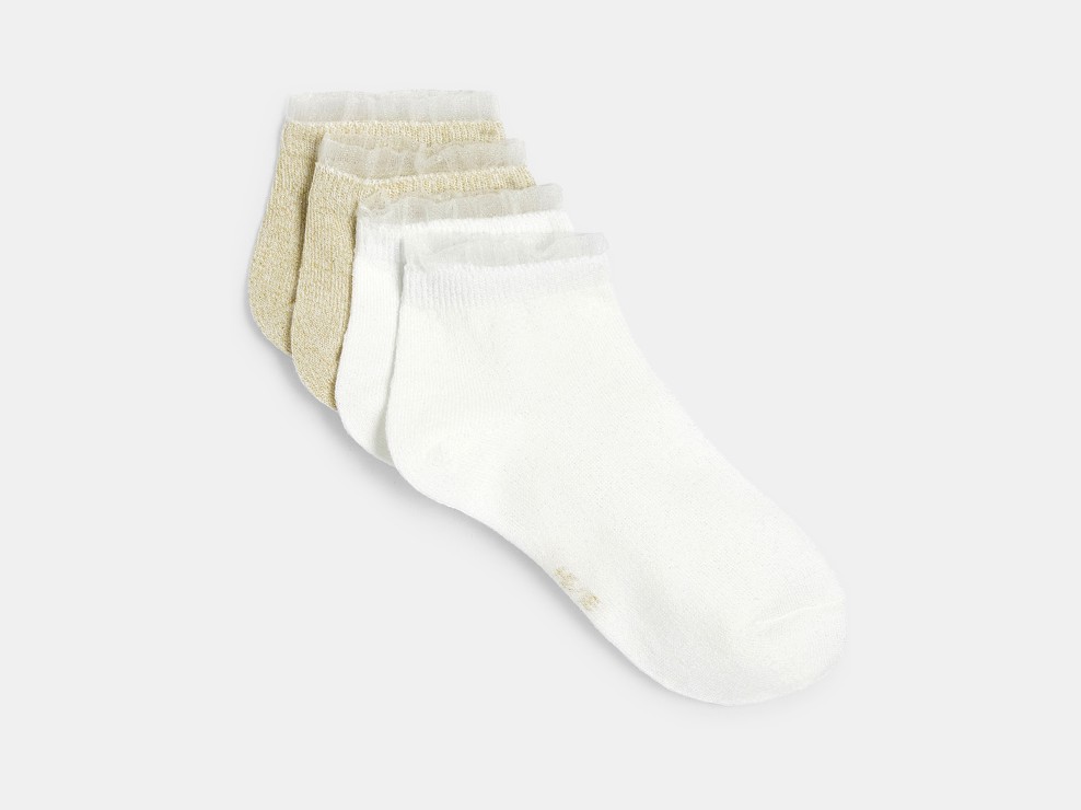 Chique sokken voor meisjes (set van 2 paar) 1