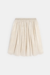 Jupe ballerine à paillettes dorées Fille