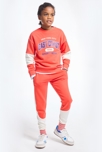 Sweatshirt aus rotem Molton Jungen 4