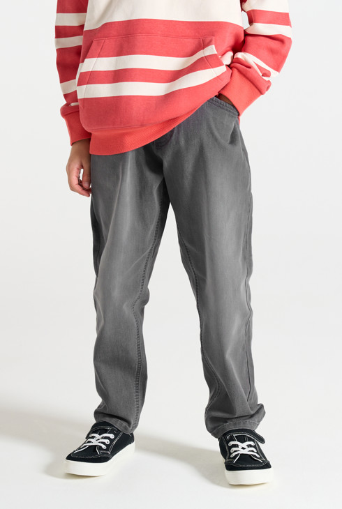 Graue Jeans mit Ballonschnitt Jungen 2