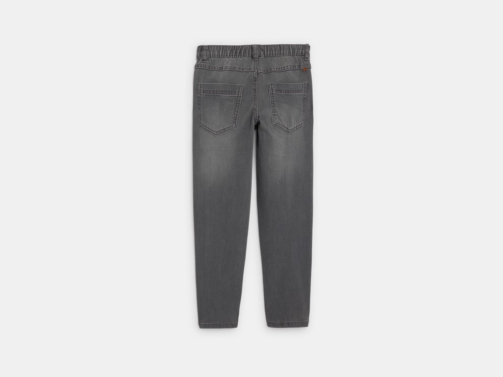 Graue Jeans mit Ballonschnitt Jungen 2