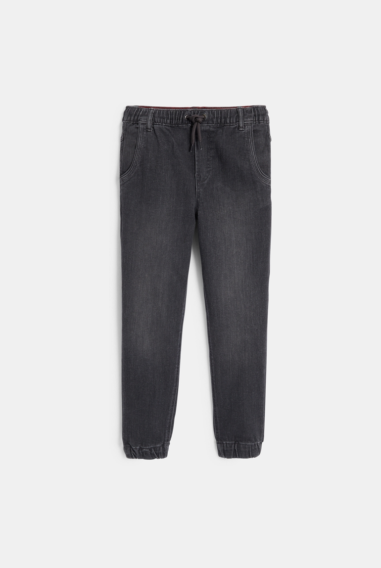 Jean slim noir délavé Garçon 1