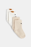 Chaussettes anti-glisse beige bébé fille