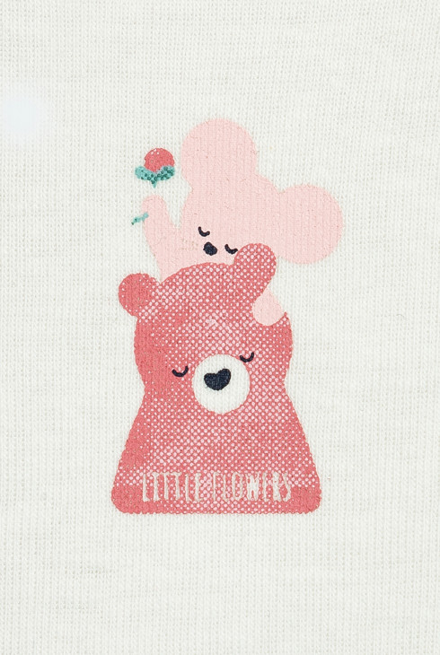 Body manches courtes vert bébé fille (lot de 3) 2