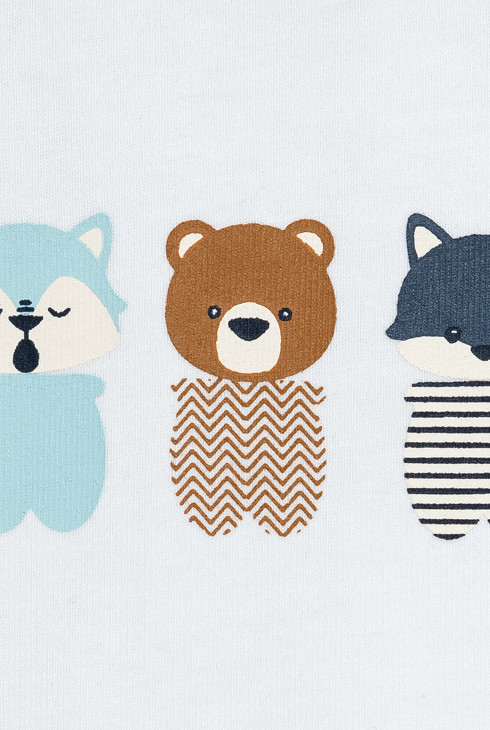 Body manches courtes marron bébé garçon (lot de 3) 2