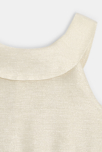 Schickes ärmelloses Kleid in Gold-Beige für Mädchen 4