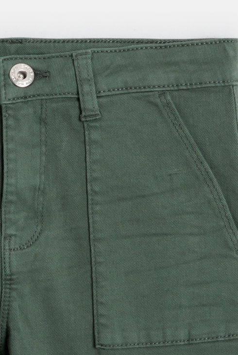 Cargo-Hose in Kaki für Madchen
