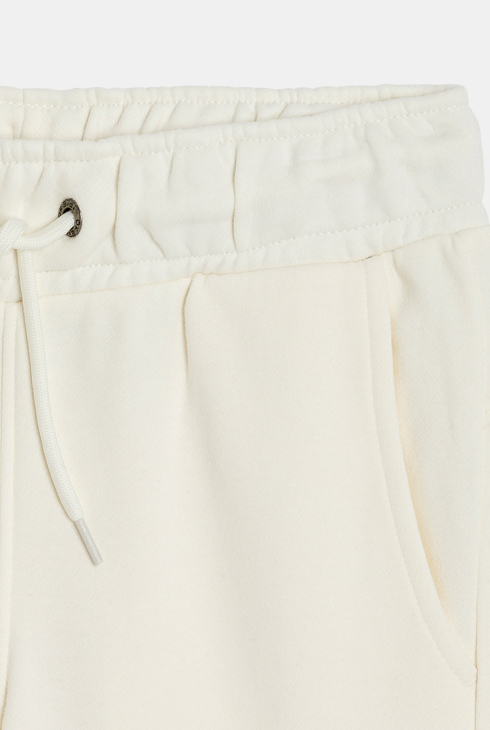 Pantalon de jogging cargo uni blanc Fille