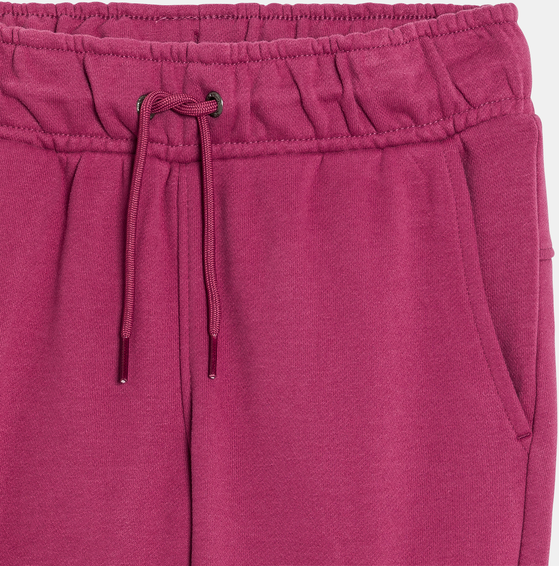 Jednobojne cargo jogging hlače za djevojčice 2