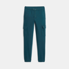 Pantalon de jogging cargo uni bleu Fille