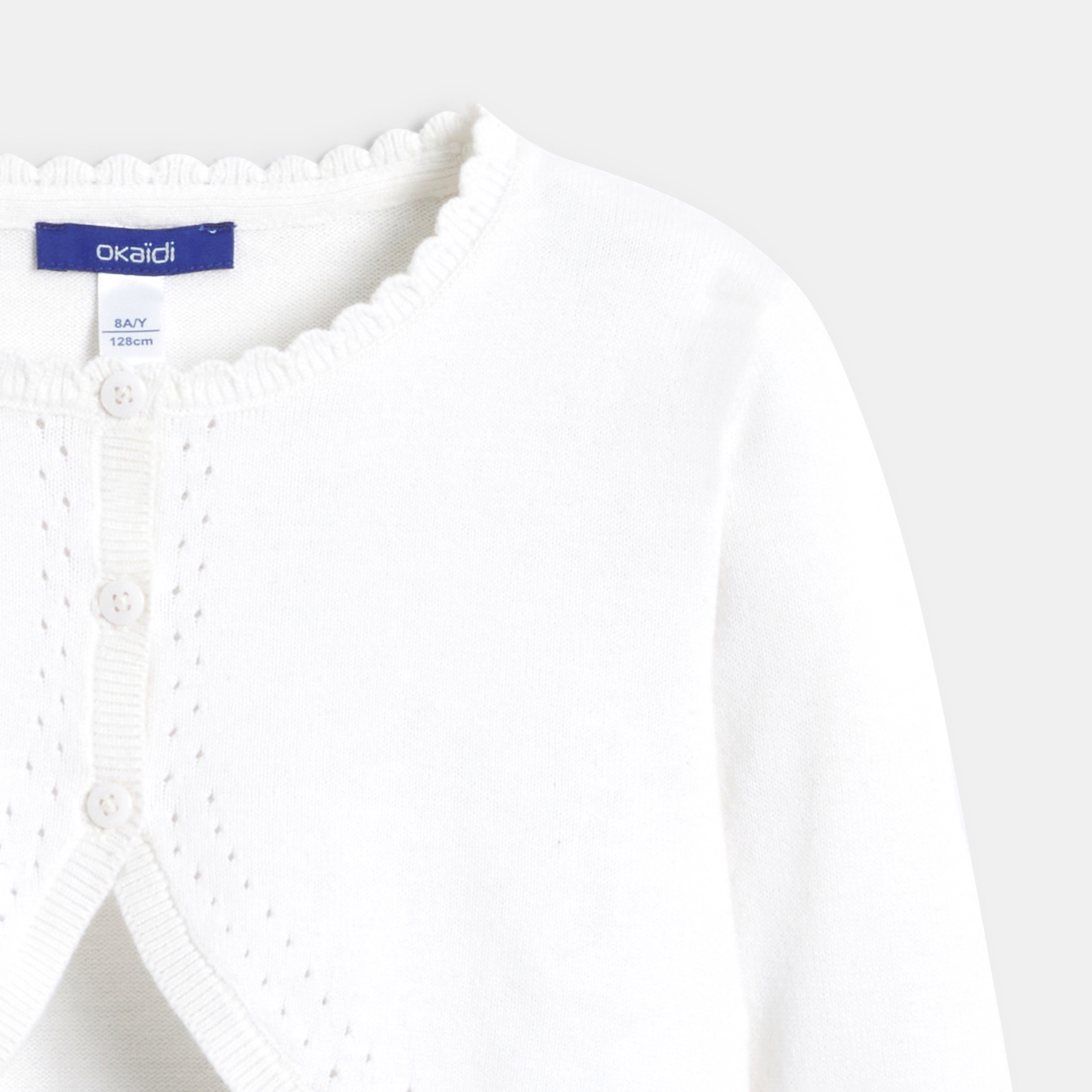 KIJUN SOPHIE Bolero Cardigan アイボリー 0667090_0.jpg
