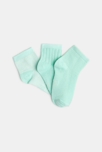 Chaussettes coton jacquard fantaisie vert bébé garçon 2