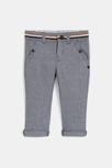 Pantalon coton fantaisie bleu bébé garçon