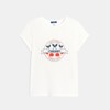 T-shirt manches courtes blanc Fille