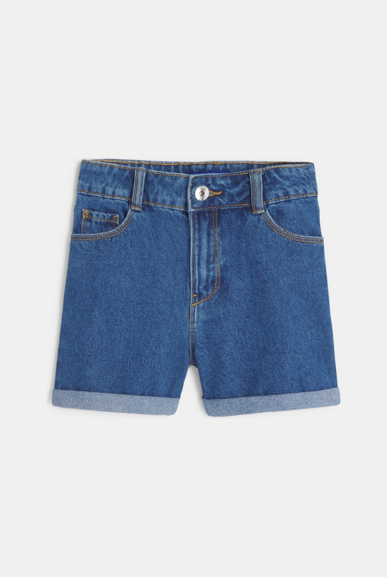 Okaidi Pantaloncini Tessuto Short Okaïdi Ans Turquoise Papillons