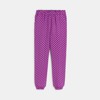 Pantalon fluide imprimé violet Fille