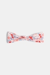 Headband noué fleuri rose bébé fille