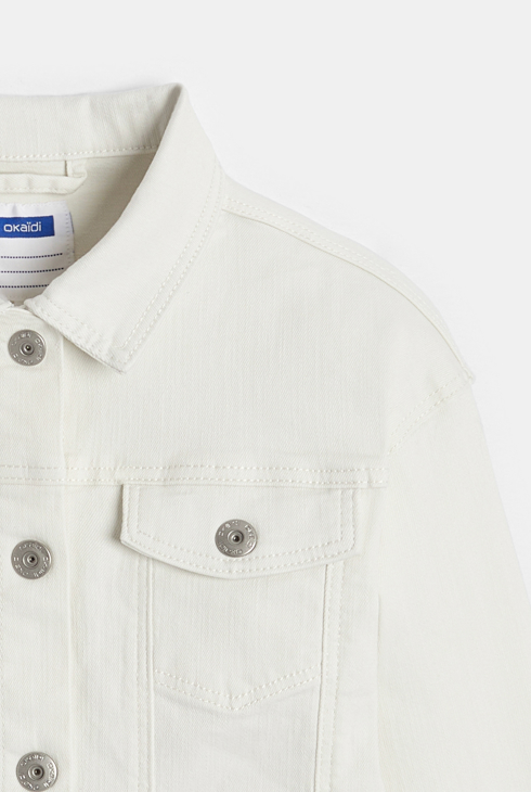 Veste en jean écru Garçon