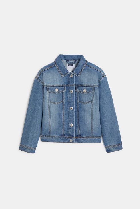 Boys' blue denim jacket 2