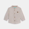 Chemise oxford camel bébé garçon