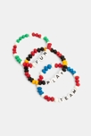 Bracelets à message multicolores Fille