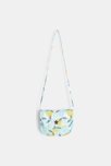 Bolso bandolera estampado de tela acolchada para niña 1