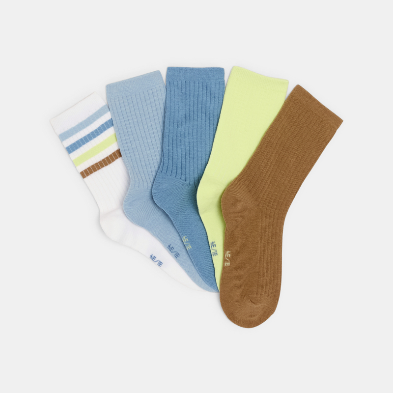 Farbige Socken (5er-Pack) für Jungen