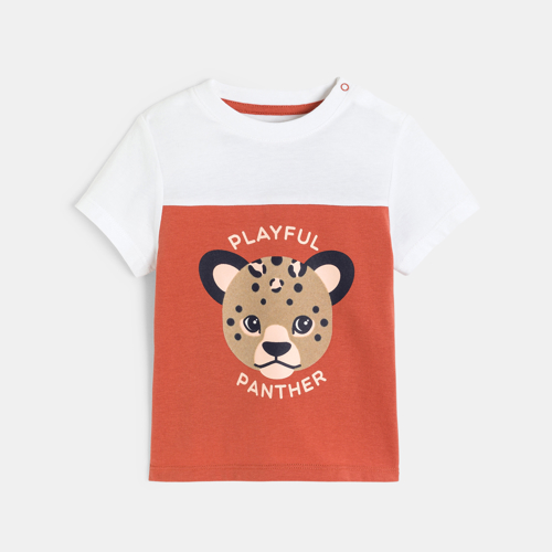 T-shirt met dierenprint voor babyjongens 1