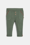 Pantalon molleton vert bébé garçon 1