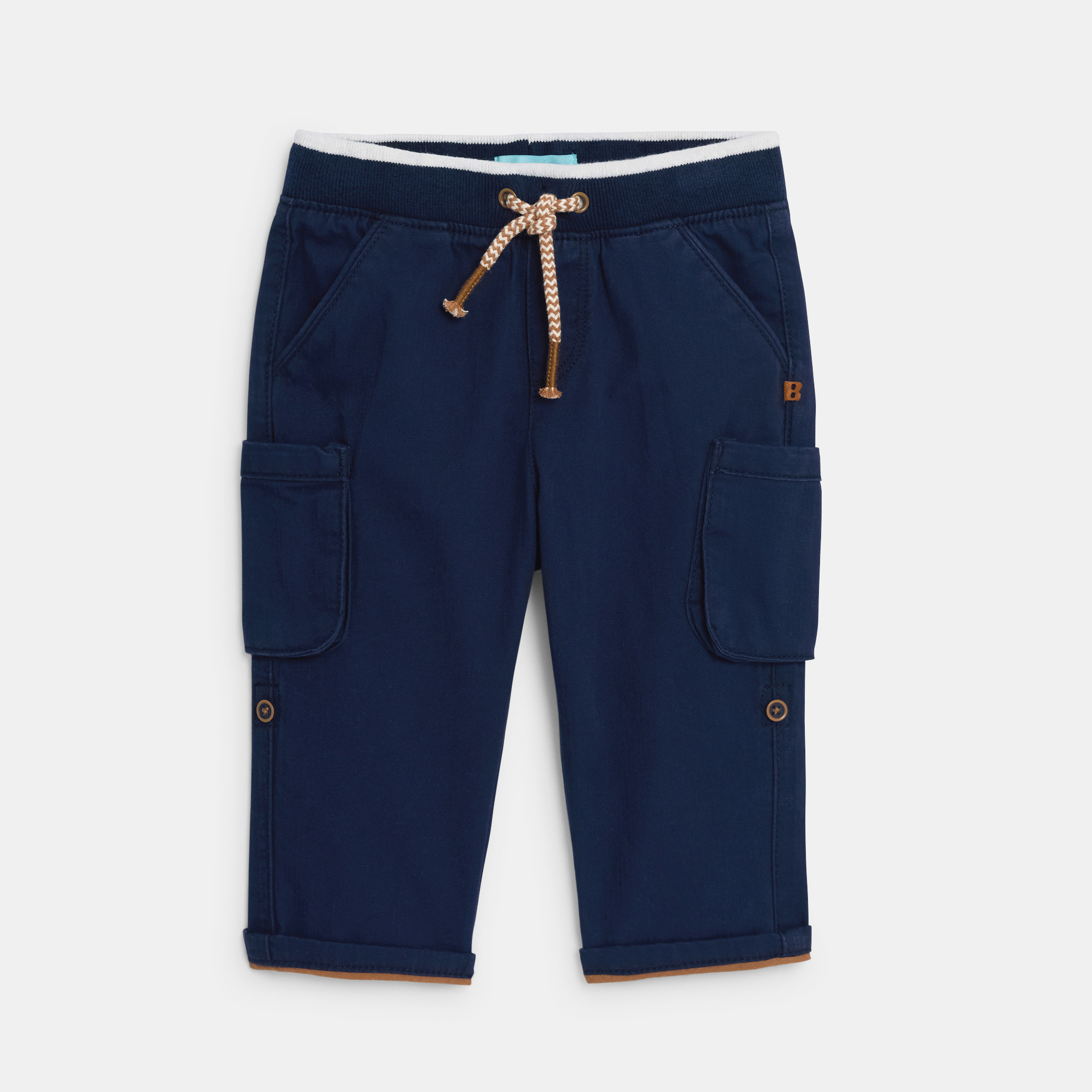 Pantalon Court Bleu Pour Enfant AI RIDERS - Taille 6A/14A - Neuf Avec étiquettes - Collection FW 2018